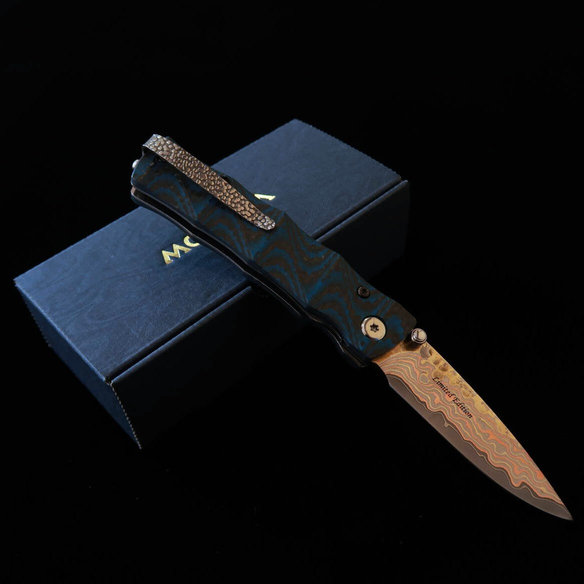 エムカスタ MCUSTA 25th Limited 波動HADOU カーボンハンドル MC-33C FGB&B