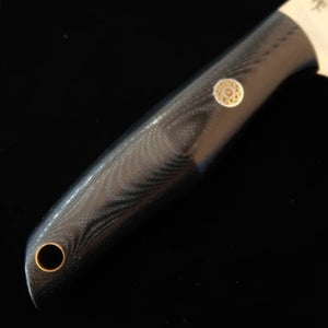 NIGARA Futakara faca de bota (sheath knife) VG EXOS, cabo em G10 (85 mm)