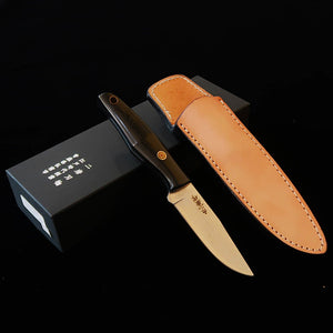 NIGARA Futakara faca de bota (sheath knife) VG EXOS, cabo em G10 (85 mm)