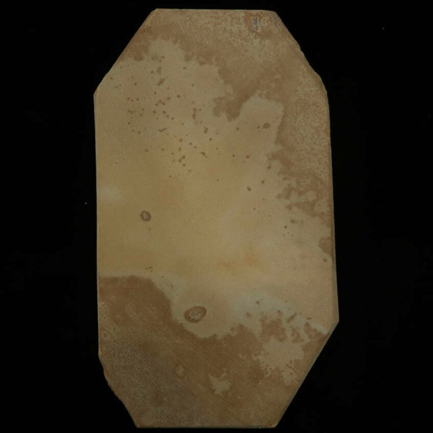 Pierre à aiguiser naturelle Nakayama, époque Hatanaka, Koppa, taillée à la main (84×147×10 mm)