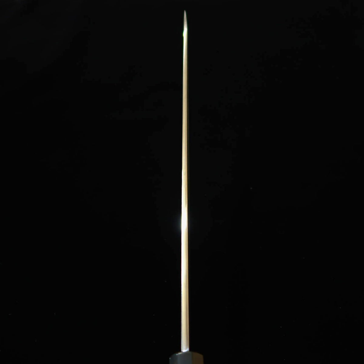 Mizuno Forgeworks Yanagiba Blade, Blue Steel No. 2, Kasumi finish with an Octagonal Magnolia Handle (170/300mm)
