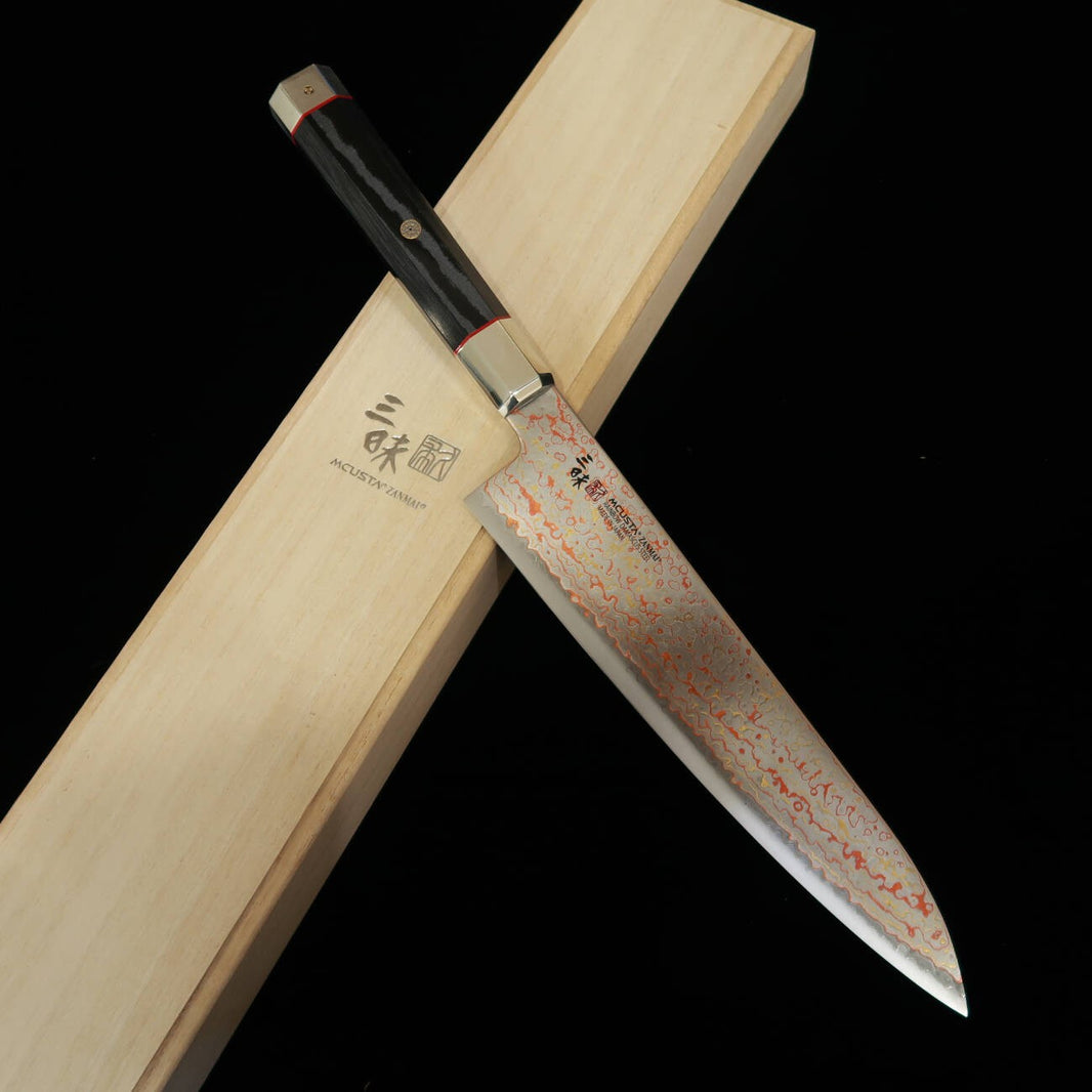 [Nouvelle référence] MCUSTA ZANMAI Ultimate 3 Black Phoenix – Gyuto (210 mm)