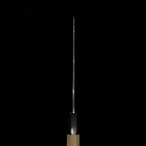TADOKORO HAMONO Makoto Saku Miroir, acier Shirogami n°2, pour gaucher, Kama-usuba, manche octogonal en magnolia (195mm)