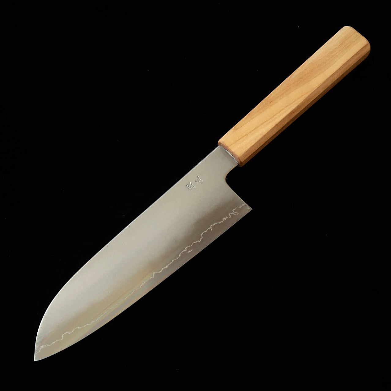 景清KAGEKIYO 三徳 銀紙三号 WS 桜八角柄（180mm）