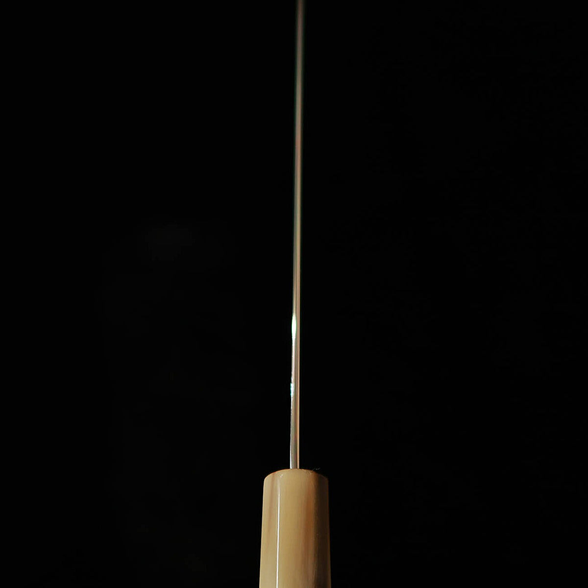 YOSHIHIRO Fugu-hiki, Shirogami no. 2, mirror-polished finish with raised wave pattern, Shirohachi design, with magnolia wood handle (240–300 mm)