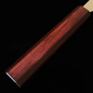 Couteau Kiritsuke Gyuto Miura, Acier 440C Migaki, Manche Octogonal en Chêne Violet (210 mm)