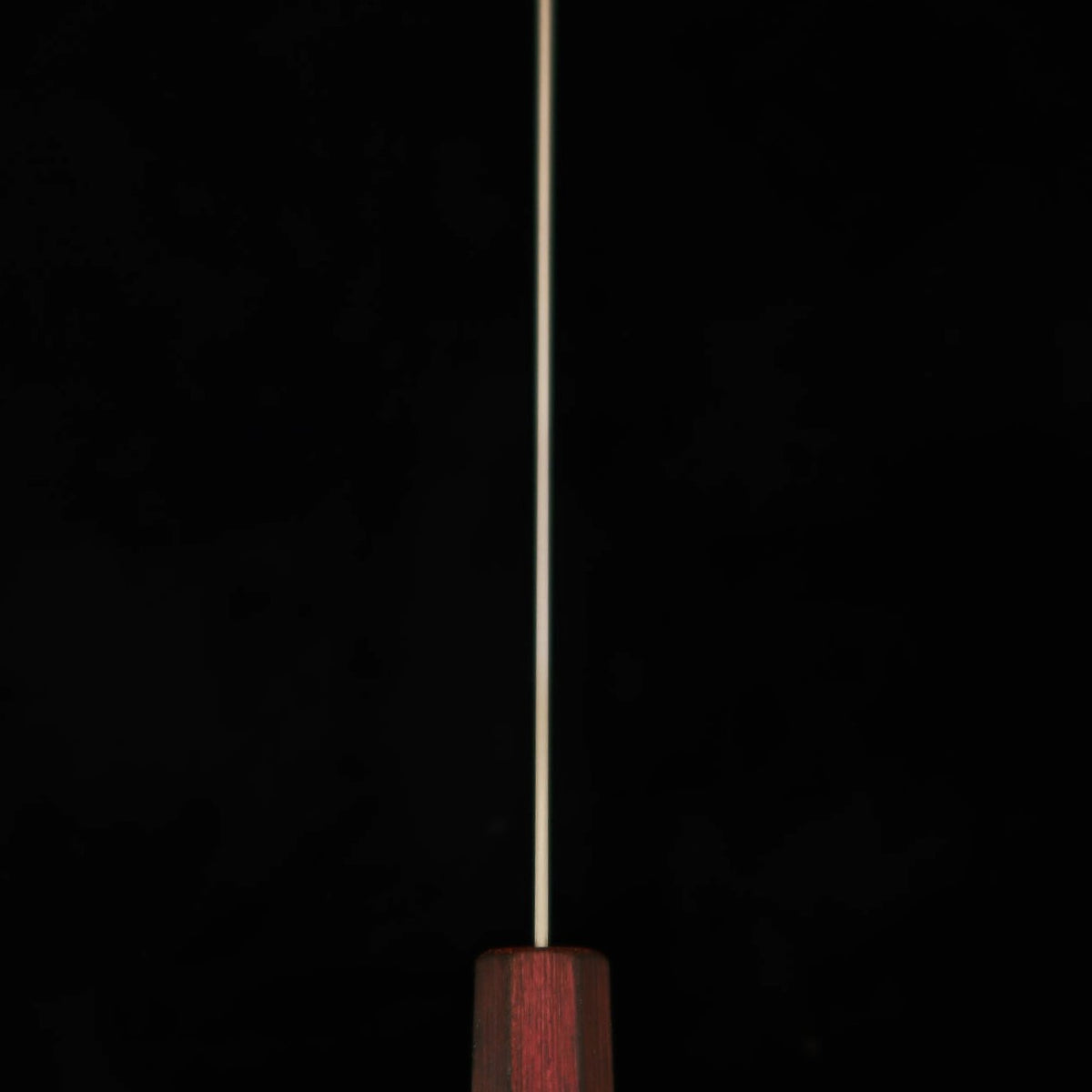 Couteau Kiritsuke Gyuto Miura, Acier 440C Migaki, Manche Octogonal en Chêne Violet (210 mm)