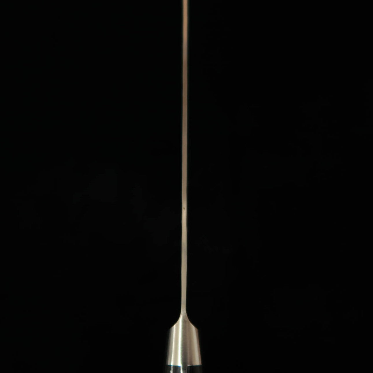 石鎚ISHIDUCHI 切付牛刀 青紙スーパー 鎚目 黒合板柄（210mm）