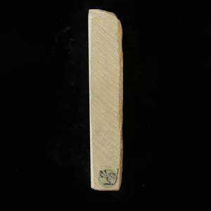Pedra de amolar natural Umazhiyama Aoto tipo 40 vermelho‑preta rara 76×205×36mm