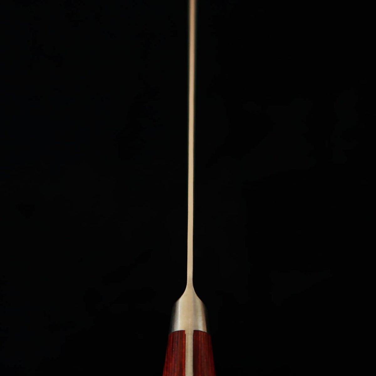 ISHIDUCHI – Sujihiki, acier Gin-3, finition nashiji, manche en contreplaqué rouge (240 / 270 mm)
