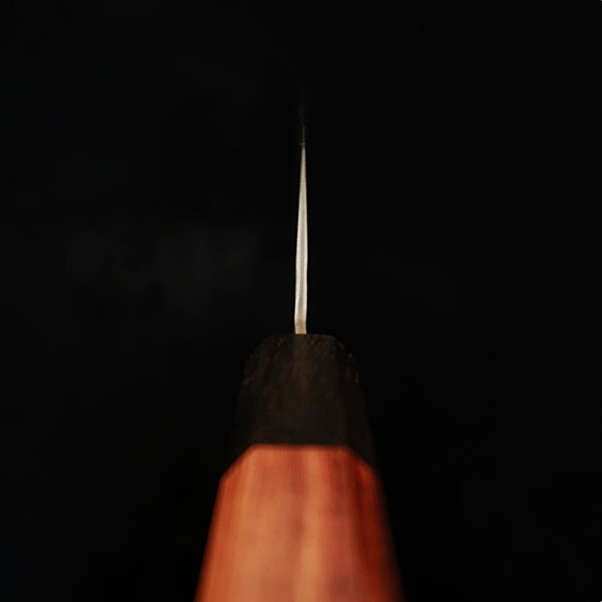 ISHIDUCHI Nakiri VG10 67-layer Damascus Rose Octagonal Ebony Handle (165mm)