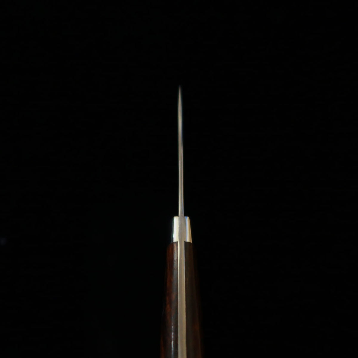 YUTA KATAYAMA "Kawasemi" Straight VG10 Damasco de Níquel Ironwood (73mm)