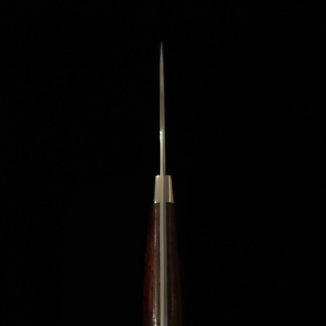 Yuta Katayama "Kawasemi" Caping VG10 Damasco de Níquel Ironwood (73mm)