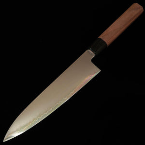 Kagekiyo Gyuto Chromax Semi-Stainless Steel, Walnut Octagonal Handle (210mm)