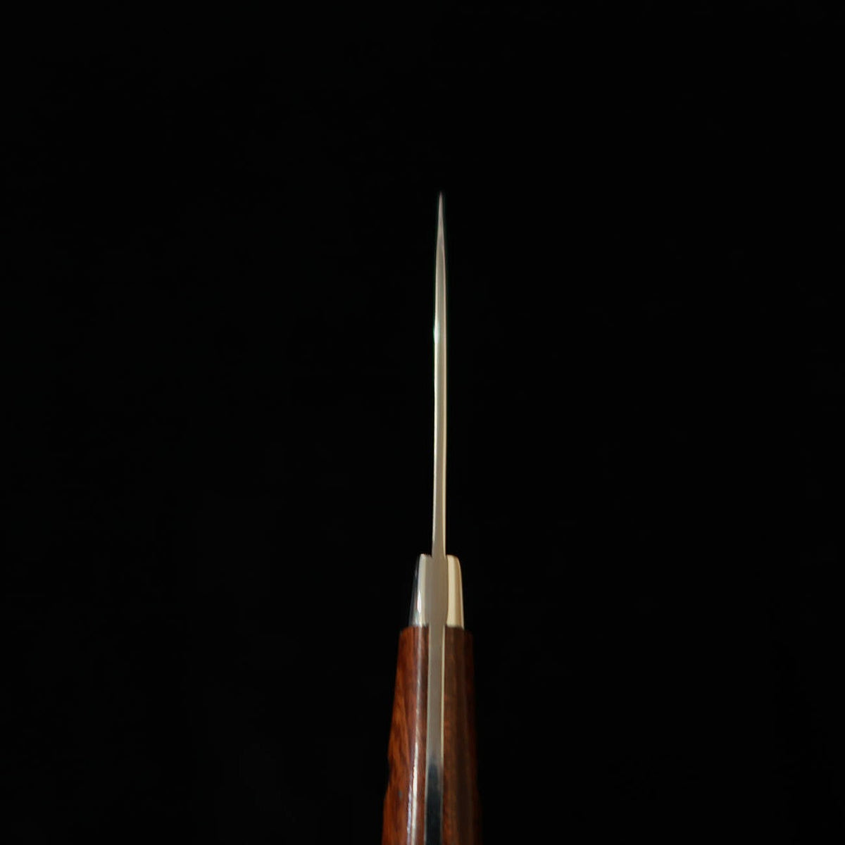 Yuta Katayama "Kawasemi" Spear VG10 Damasco de Níquel Ironwood (73mm)