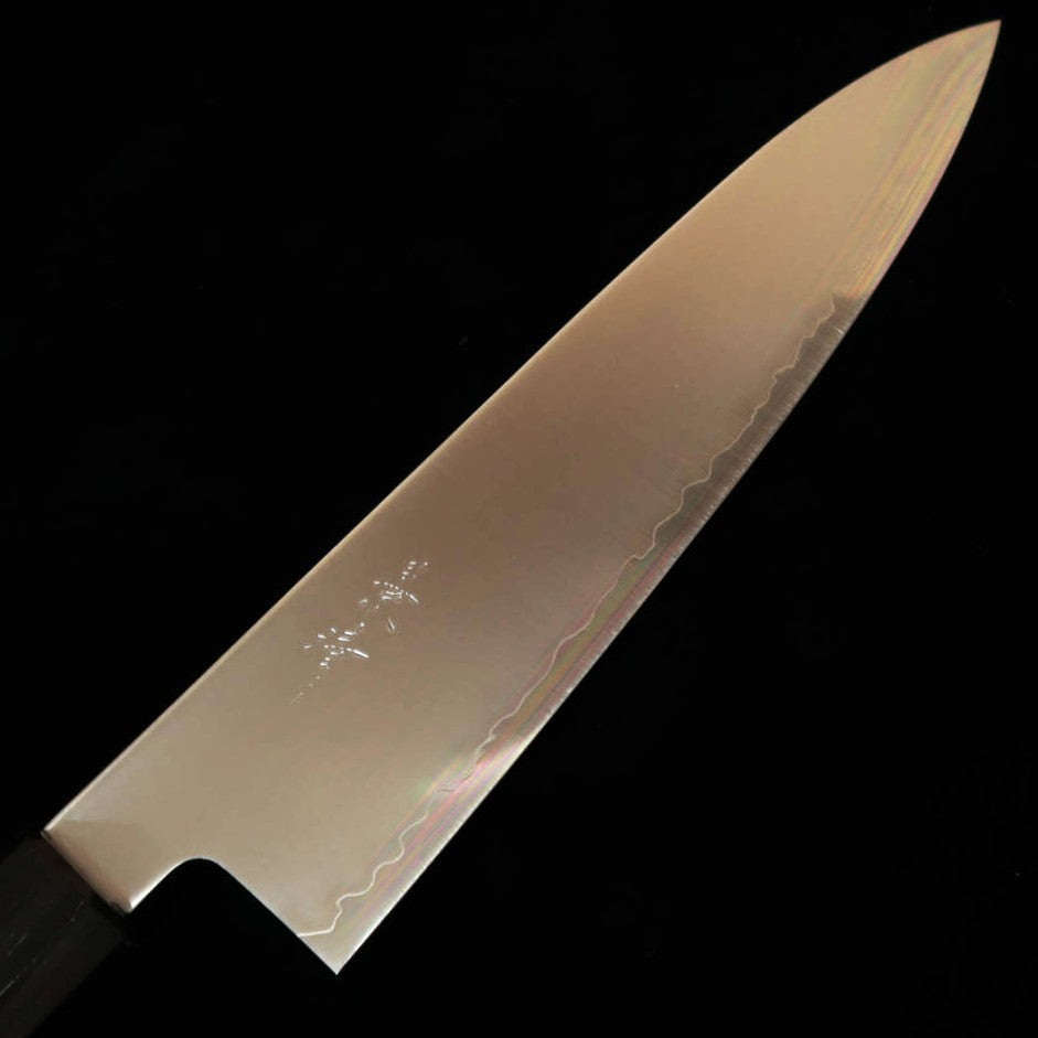 Kagekiyo Gyuto Chromax Semi-Stainless Steel, Walnut Octagonal Handle (210mm)