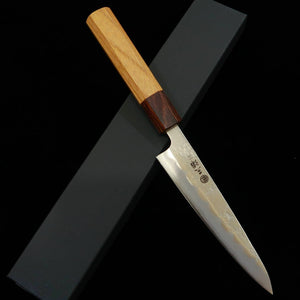 MIURA Petty Acero Gingami nº 3 acabado Nashiji Mango de zelkova (135/150 mm)