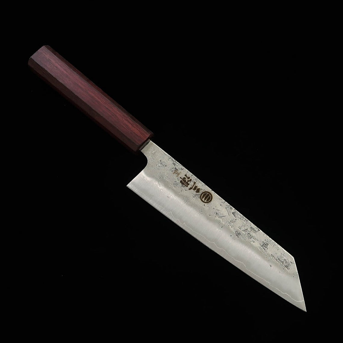 Bunka MIURA SLD acabado Nashiji mango octogonal de roble púrpura (170mm)