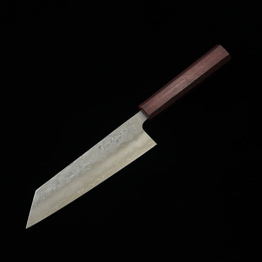 Bunka Miura SLD Acabamento perolado cabo octogonal de madeira na cor roxa (170mm)