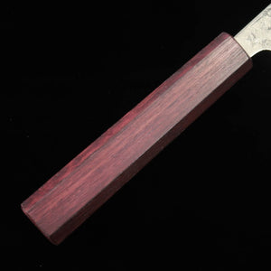 Bunka Miura SLD Acabamento perolado cabo octogonal de madeira na cor roxa (170mm)