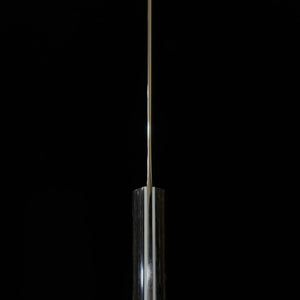 三浦MIURA 切付三徳 SLD 黒合板柄 カラーライン（135mm）