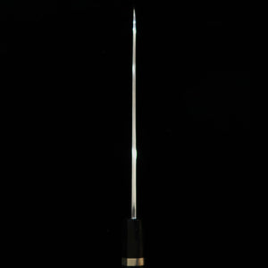 Miura MIURA Obidama Gyuto de Lâmina Única Ginpaku No. 3 Acabamento em Madeira Cabo Customizado Amarelo (240mm)
