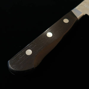 HADO Okina-ryu Nakiri Nashiji Aogami Black Handle with Ferrule (165mm)