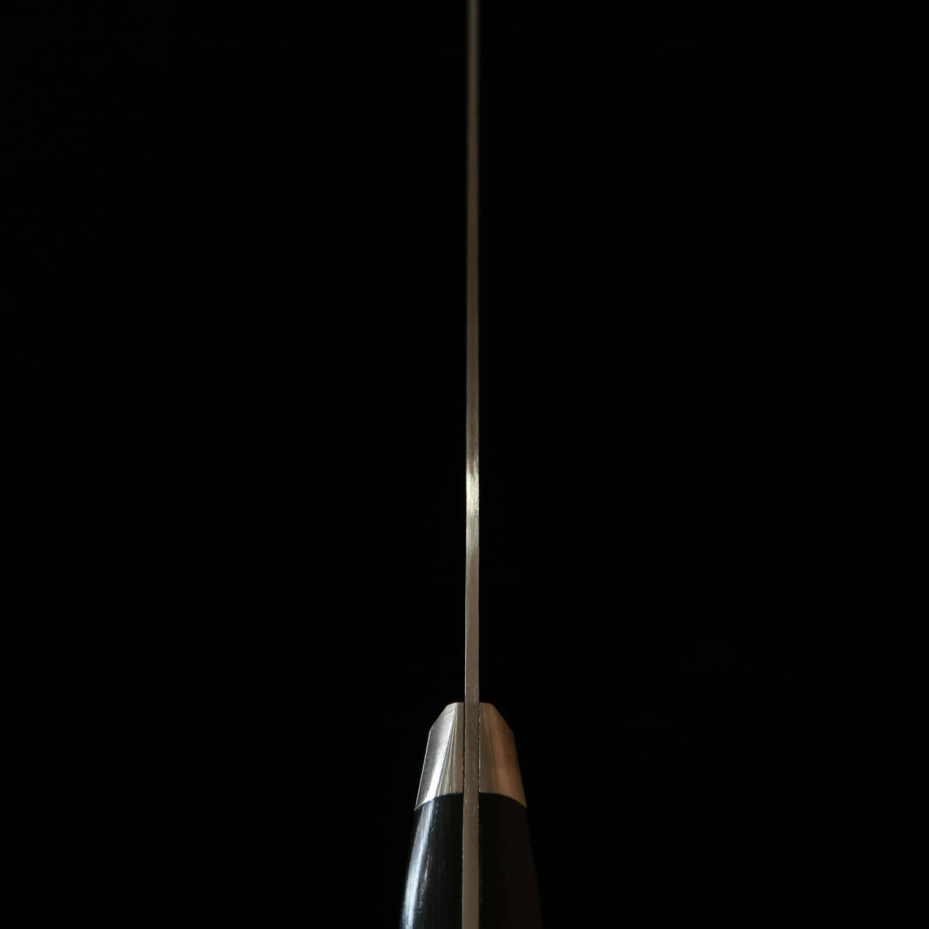 刃道 HADO 翁流 菜切 梨地 青紙 黒柄口金付 （165mm）