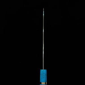 KAGEKIYO Petty japonais, acier Gin-san n°3, manche turquoise (210mm)