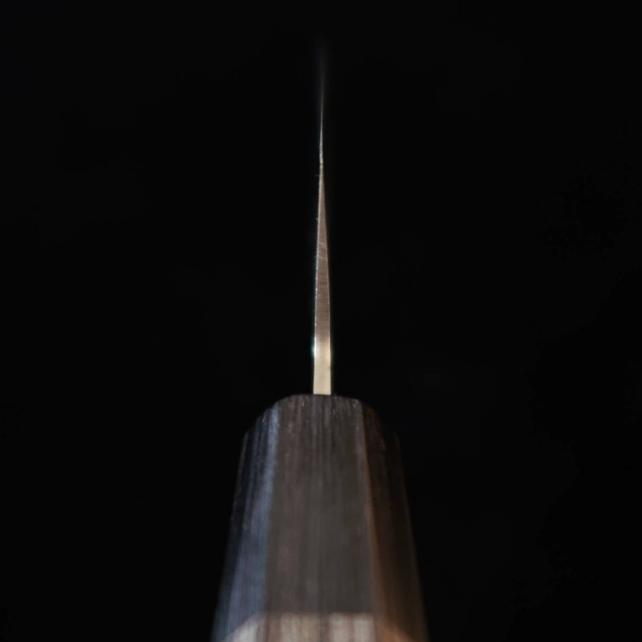 樋口 HIGUCHI 三徳 VG10 8層ダマスカス 梨地 グレー合板 （180mm）