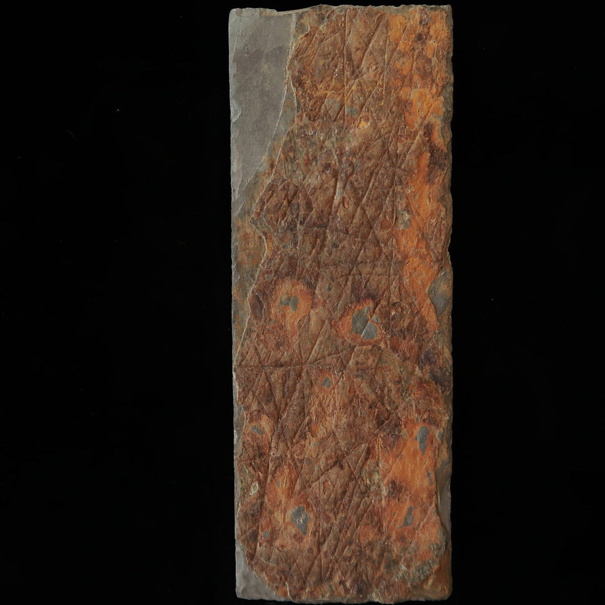 Pedra de amolar natural Ohtsuki, tipo 30, verso karasu, 74×204×30 mm