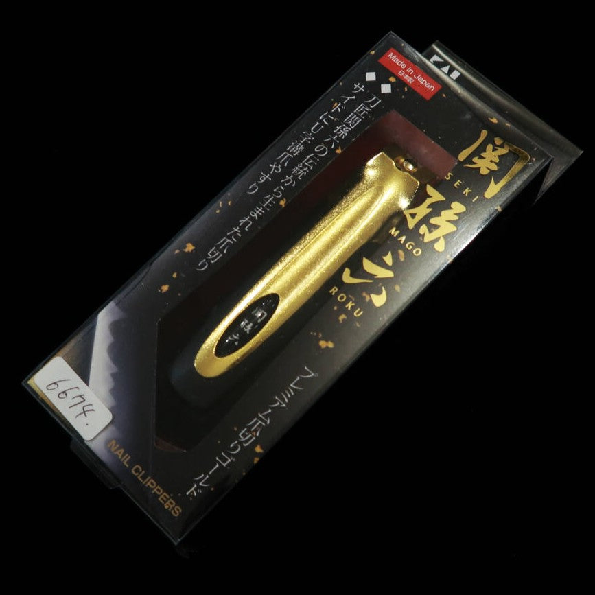 Seki Magoroku 関孫六 cortauñas type101 dorado HC-3542