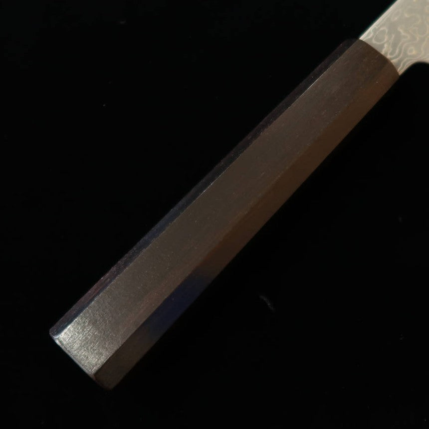 HATSUKOKORO Shoshin Gyuto VG10 Damasco com níquel Cabo octogonal em ébano (210 mm)