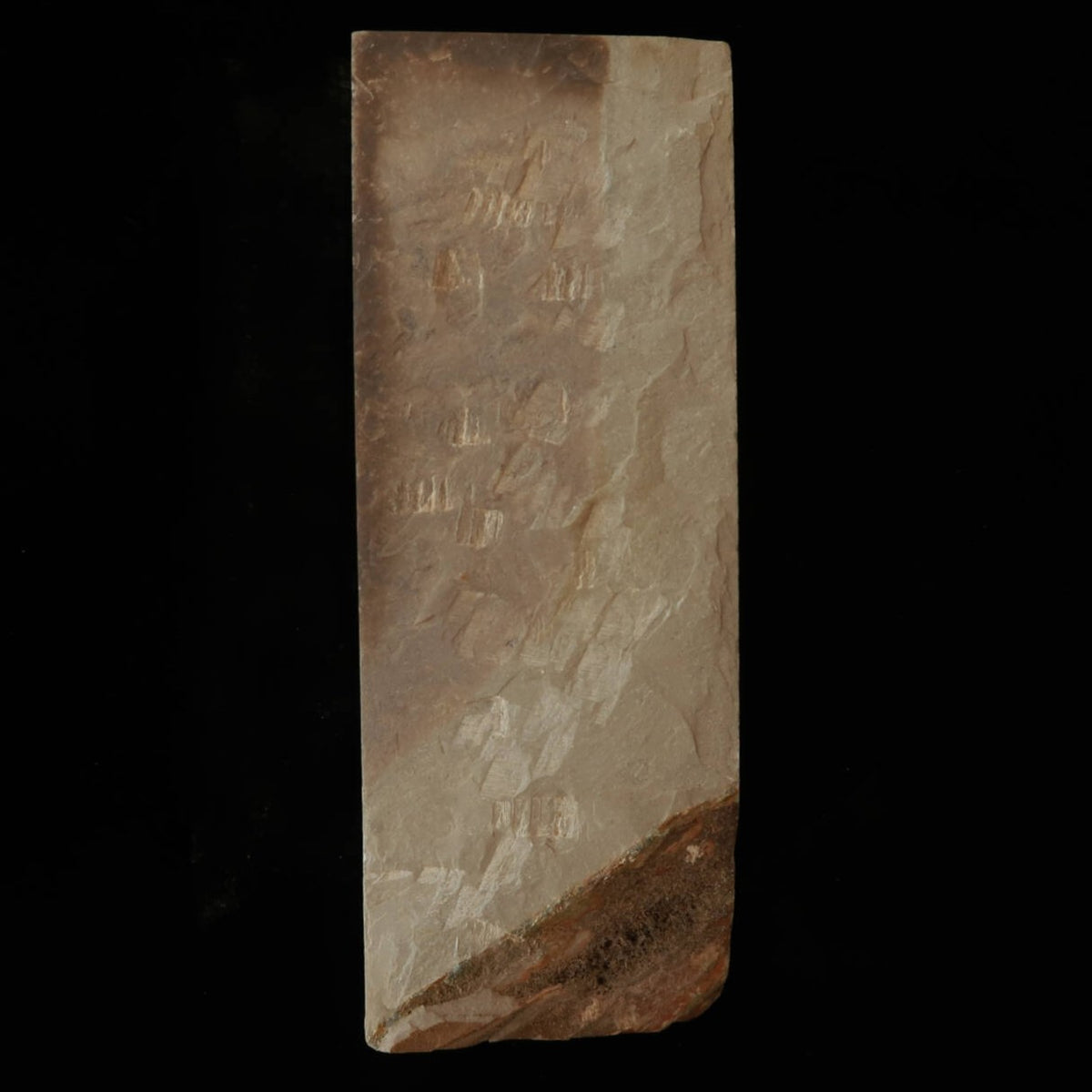 Pedra de amolar natural Ōtsuki, modelo 40, caixa verde, 79×213×34 mm