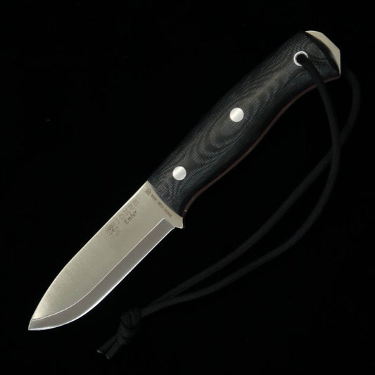 Joker JOKER Ember Micarta CM122-P cuchillo bushcraft con firesteel incluido (105mm)