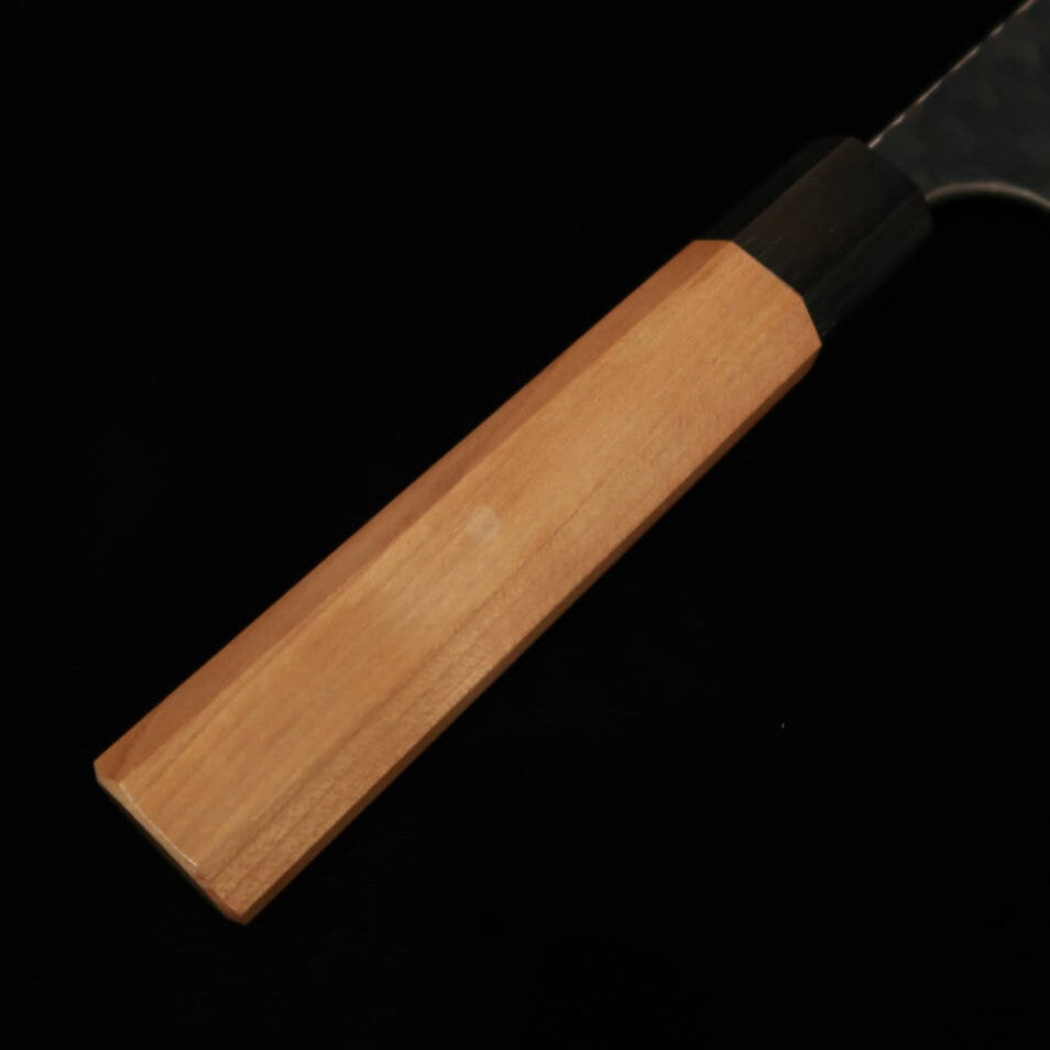 Masakage MASAKAGE Koishi Gyuto Aogami Super Padrão martelado Acabamento kuro-uchi Cabo de cerejeira americana (210/240 mm)