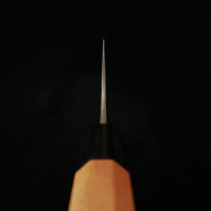 Masakage MASAKAGE Koishi Gyuto Aogami Super Padrão martelado Acabamento kuro-uchi Cabo de cerejeira americana (210/240 mm)