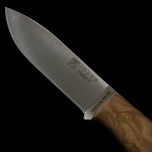 Faca de campping JOKER jok0007 CO123-P Ember F com firesteel de oliva