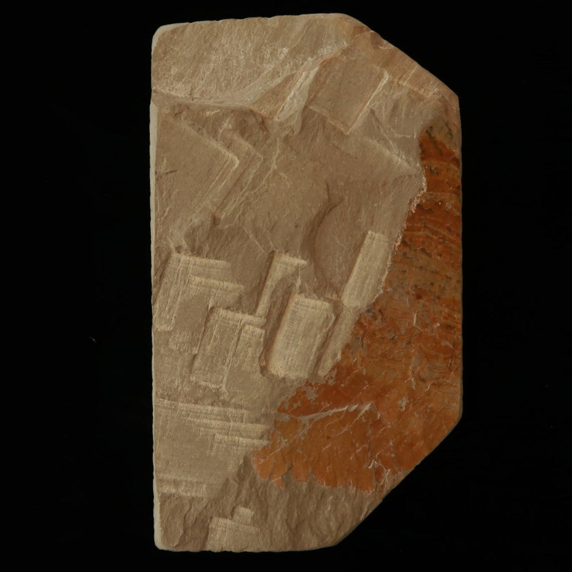 天然砥石　馬路山合砥 レザー型 厚みあり 75×131×23mm
