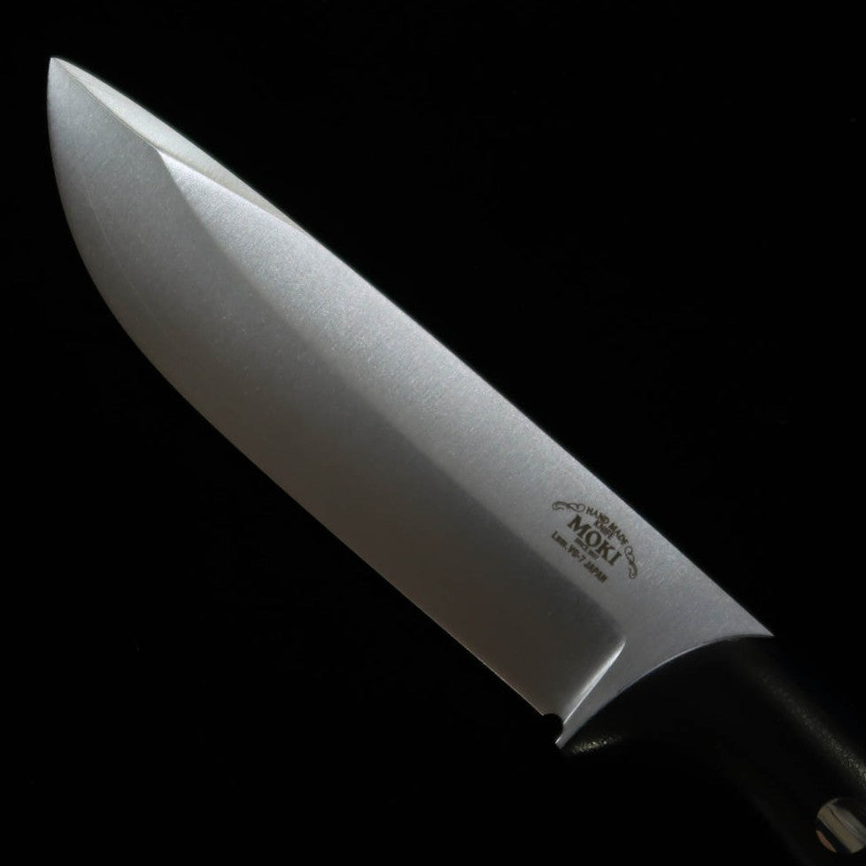 Outdoor knife MOKI Berg MK-2021BM/CO VG7/LAM Black Linen Micarta (110mm)