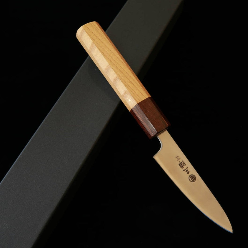 三浦MIURA パーリング 青紙スーパー 磨き 欅八角柄（80mm）