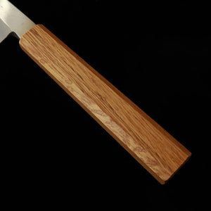 Miura Yanagiba, Shirogami #2, Hon Kasumi, Octagonal Lacquered Oak Handle, Left-handed (270mm)