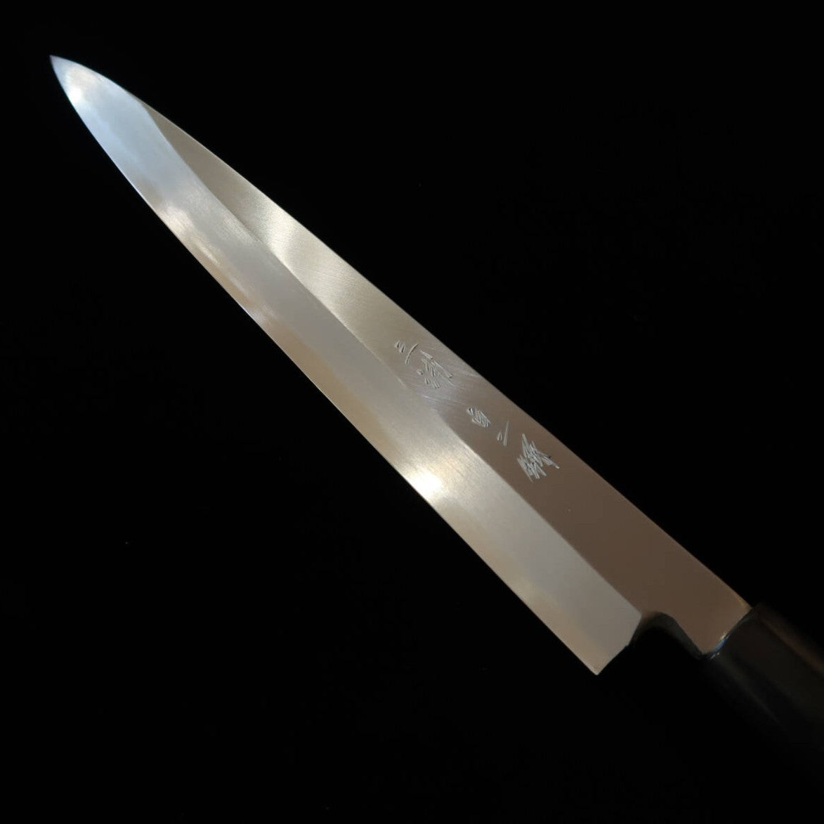 MIURA Yanigaba, Shirogami no. 2, Haze finish with chestnut handle, left-handed (270 mm)