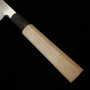 MIURA Yanigaba, Shirogami no. 2, Haze finish with chestnut handle, left-handed (270 mm)