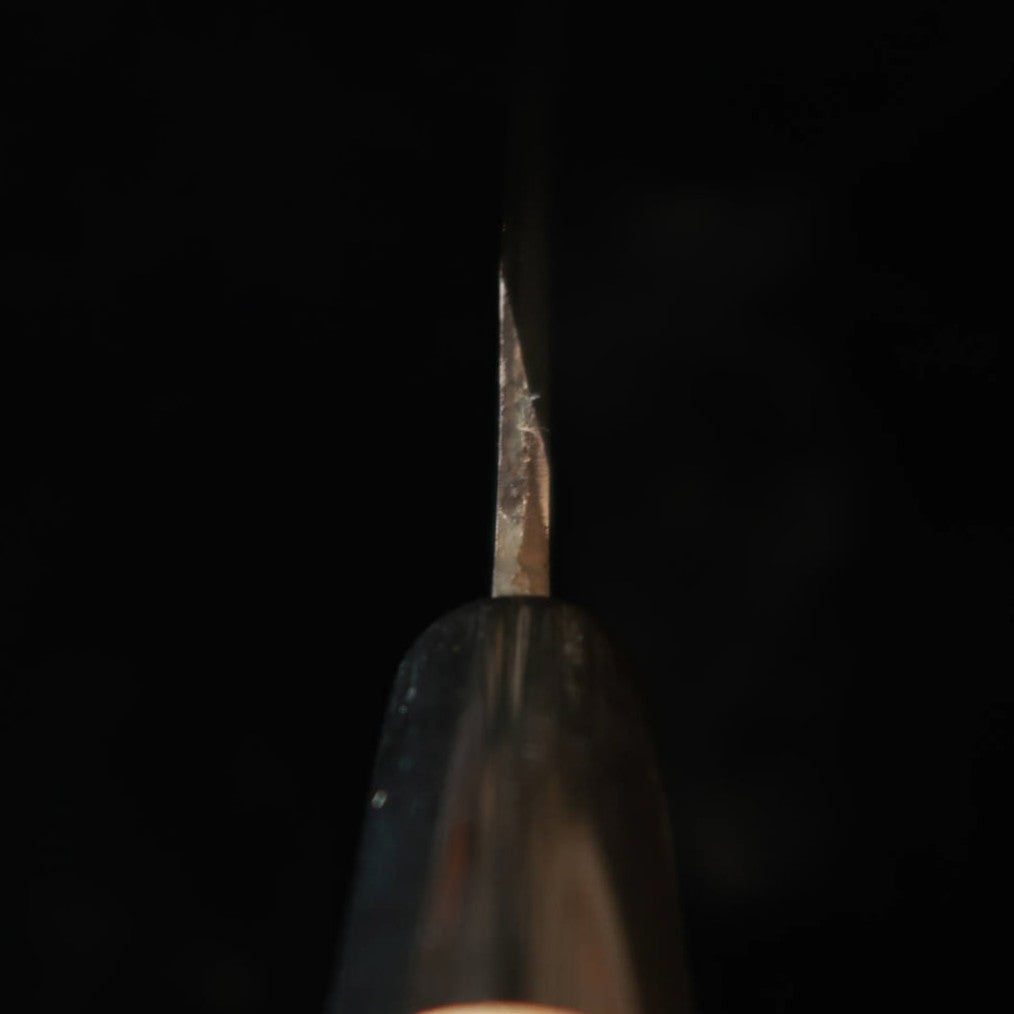 MIURA Yanigaba, Shirogami no. 2, Haze finish with chestnut handle, left-handed (270 mm)