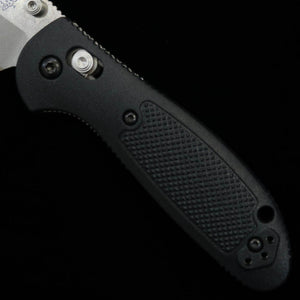 BENCHMADE bem556-S30V Mini Grip Tyrian Silver Straight Blade (70mm)
