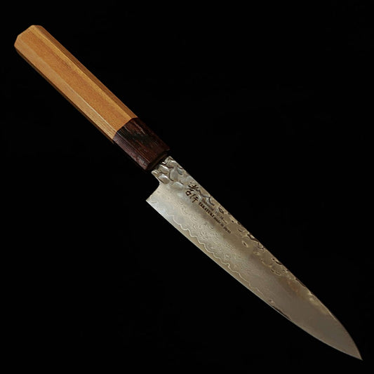 SAKAI TAKAYUKI, VG10, Petty, 33-Layer Damascus Steel with Keyaki Octagonal Handle (150mm)