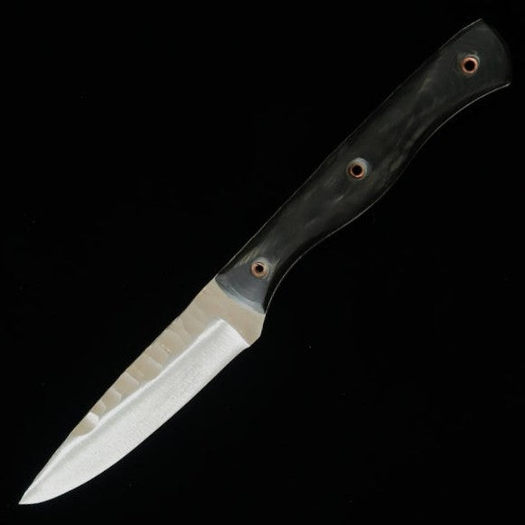 Faca coyote -A Prometheus Thor HS Blade, cabo micarta verde/preto, (82mm)
