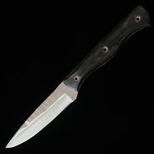 Faca coyote -A Prometheus Thor HS Blade, cabo micarta verde/preto, (82mm)
