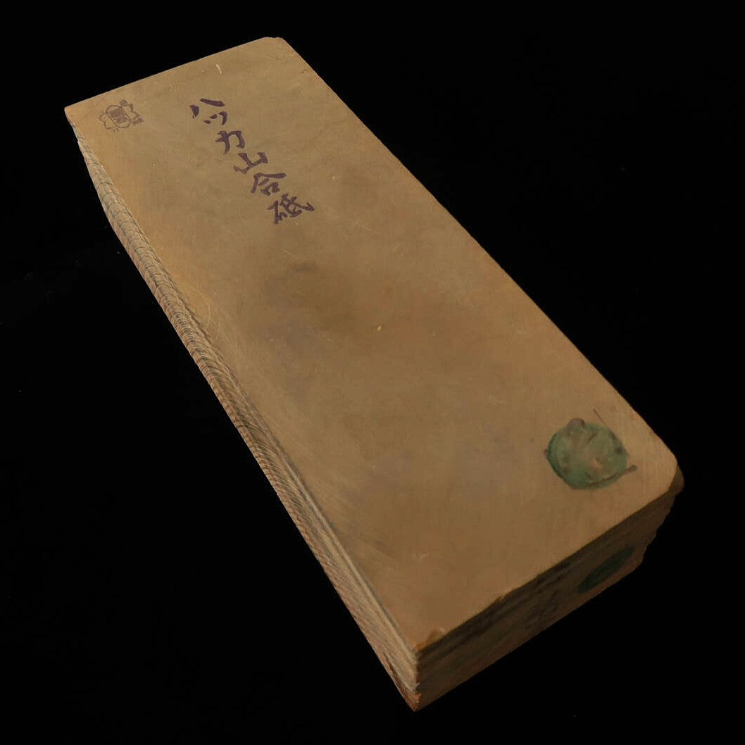 Pedra natural de amolar Hakkeyama Aoto tipo 24 rara 83 × 221 × 58 mm